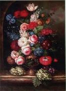 unknow artist Floral, beautiful classical still life of flowers.059 oil painting reproduction